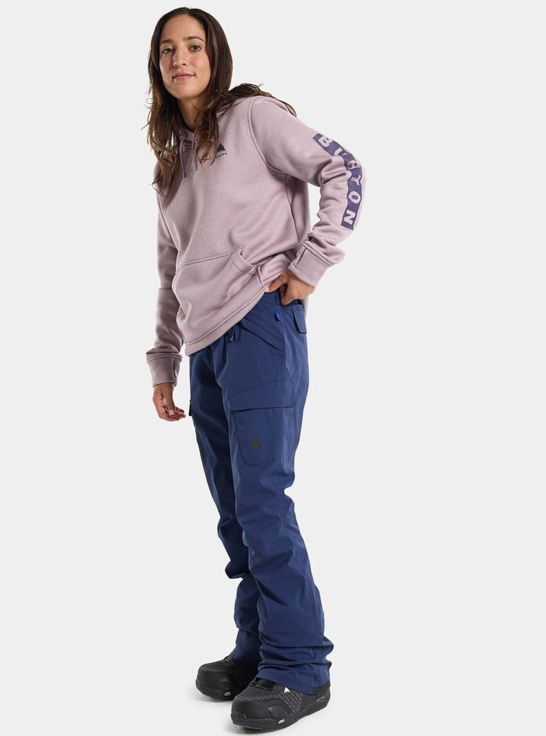 Pantalon Snowboard Burton Gloria GORE-TEX 2L (Corta)  Bleu Femme | CLQ-6869803