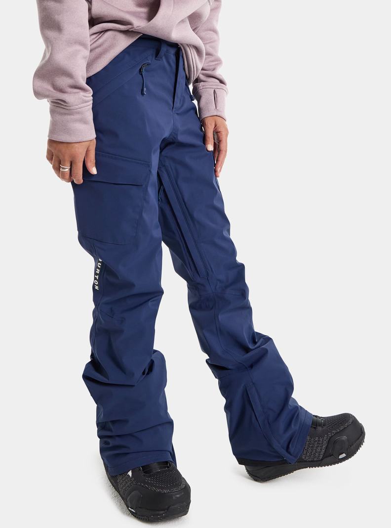 Pantalon Snowboard Burton Gloria GORE-TEX 2L (Corta)  Bleu Femme | CLQ-6869803