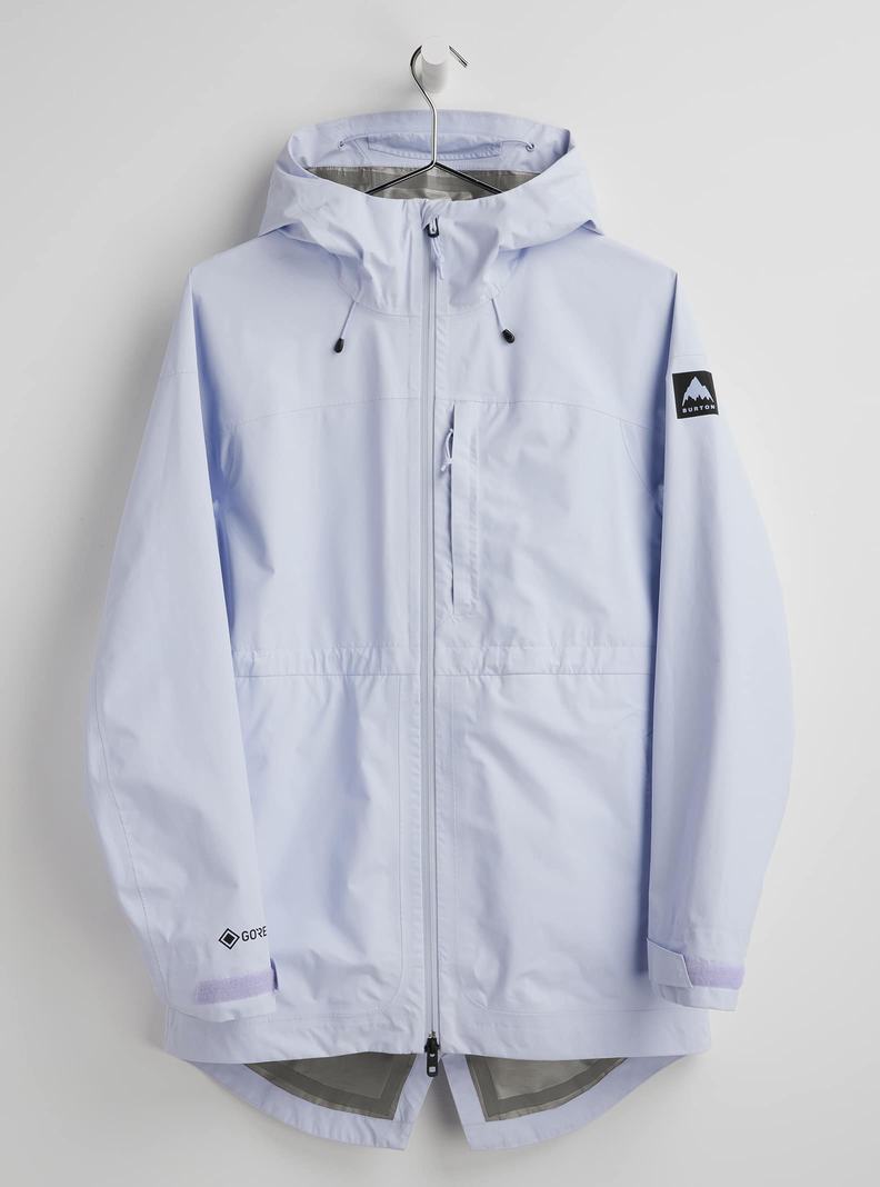 Veste Snowboard Burton Veridry GORE-TEX Rain Parka  Blanche Femme | GCS-1264872