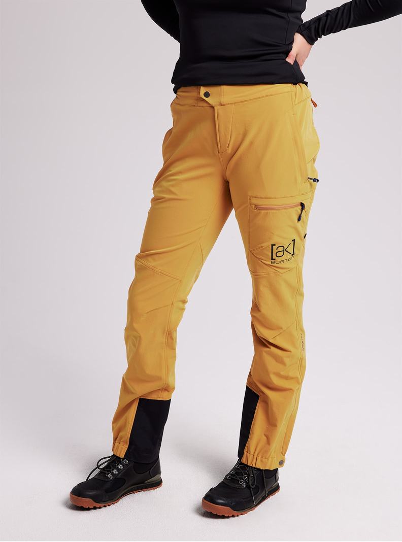 Pantalon Snowboard Burton [ak] Softshell  Jaune Femme | IAL-9136182