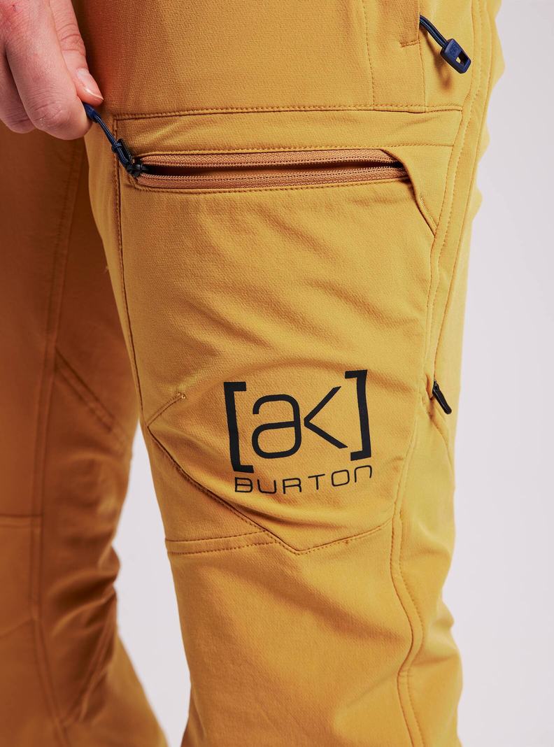 Pantalon Snowboard Burton [ak] Softshell  Jaune Femme | IAL-9136182