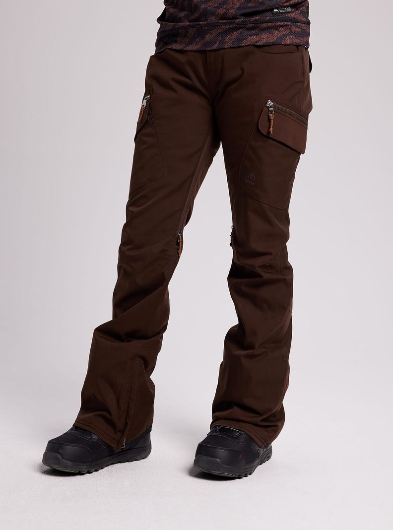 Pantalon Snowboard Burton Gloria - Alti  Marron Femme | LJH-6553610