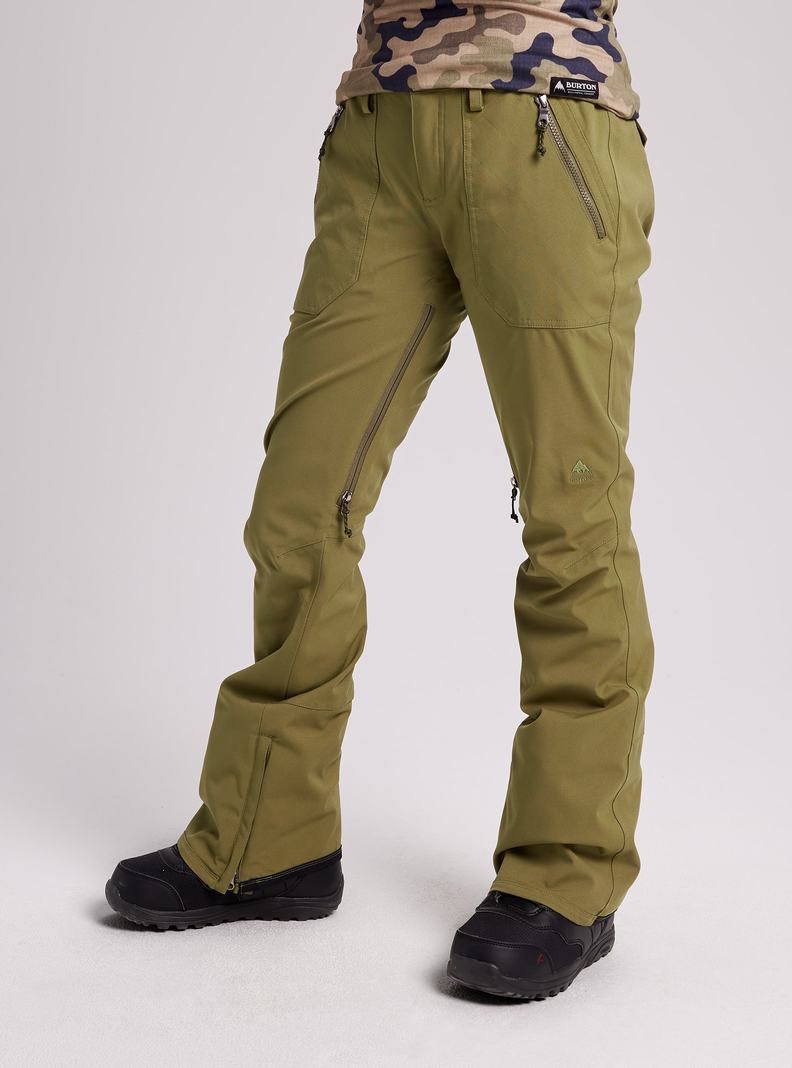 Pantalon Snowboard Burton Vida  Vert Olive Femme | GQG-5887790