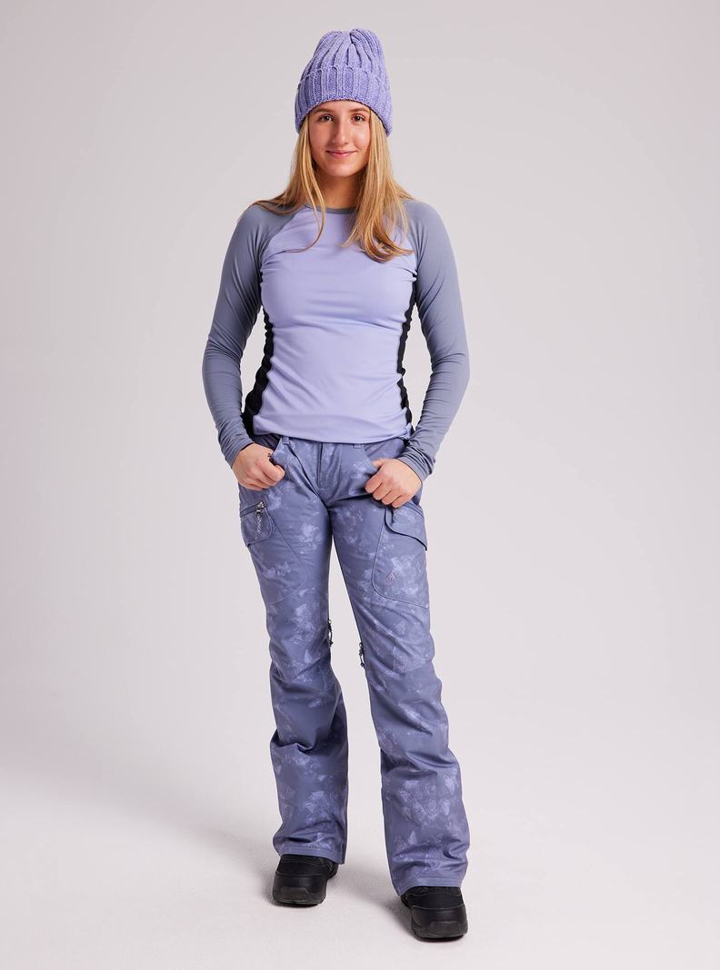 Pantalon Snowboard Burton Gloria  Lavande Femme | QNF-2637887