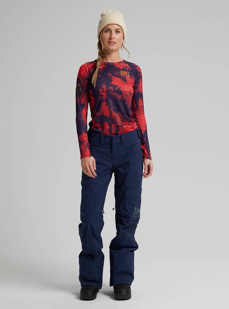 Pantalon Snowboard Burton [ak] GORE-TEX Summit - Corta  Bleu Femme | IJE-9989344