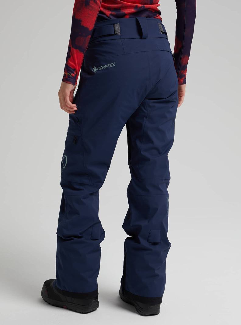 Pantalon Snowboard Burton [ak] GORE-TEX Summit - Corta  Bleu Femme | IJE-9989344