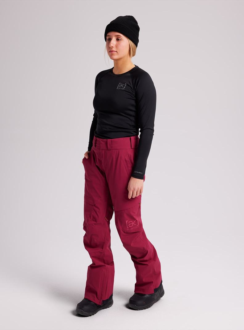 Pantalon Snowboard Burton [ak] GORE?TEX Insulated Summit  Marron Violette Femme | BAG-8908977