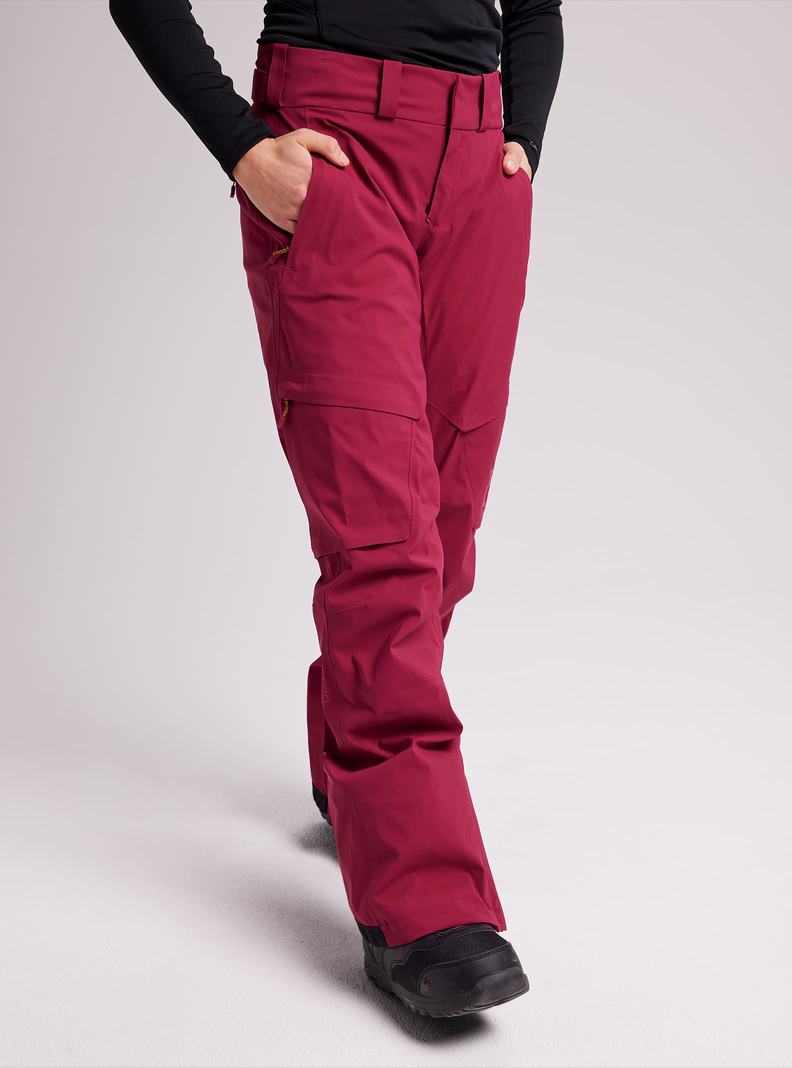 Pantalon Snowboard Burton [ak] GORE?TEX Insulated Summit  Marron Violette Femme | BAG-8908977