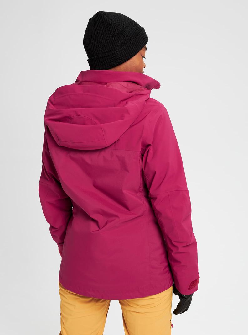 Veste Snowboard Burton [ak] GORE?TEX 2L Embark  Marron Violette Femme | RQS-0786683