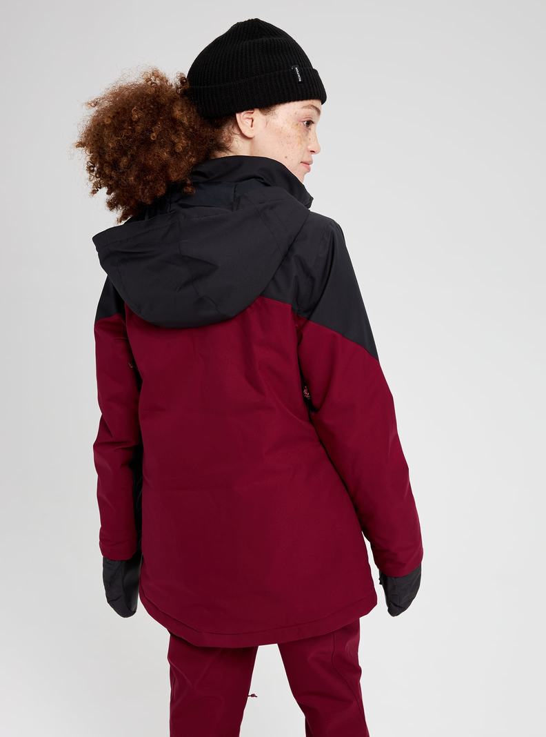 Veste Snowboard Burton Lelah  Noir Bordeaux Femme | ZKV-2505796