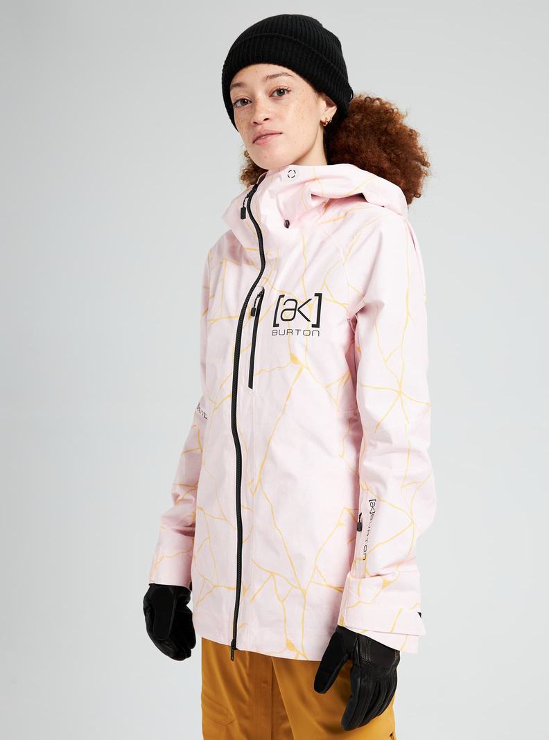 Veste Snowboard Burton [ak] GORE-TEX 2L Upshift  Rose Femme | LLD-3714056