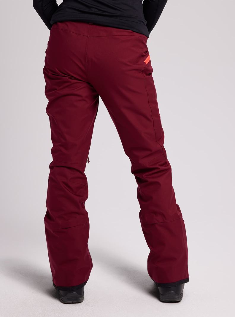 Pantalon Snowboard Burton Marcy High Rise Stretch  Bordeaux Femme | NPB-7644527