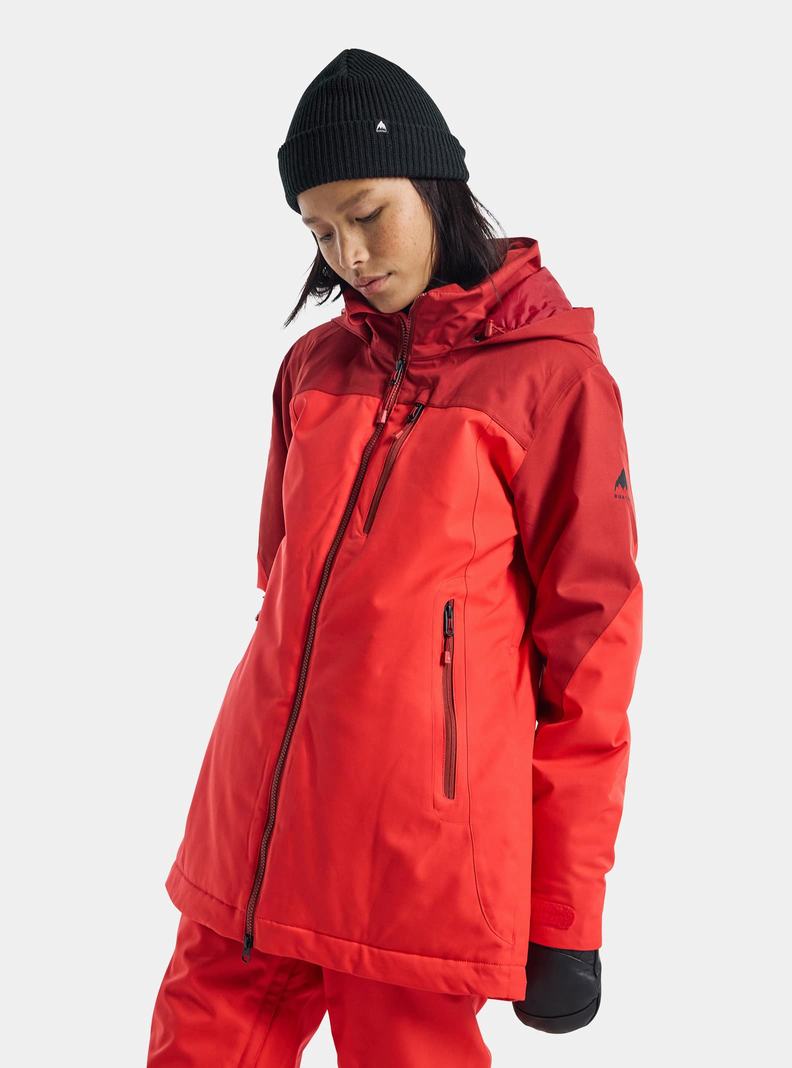 Veste Snowboard Burton Lelah 2L  Orange Rose Rose Femme | MOK-5217181