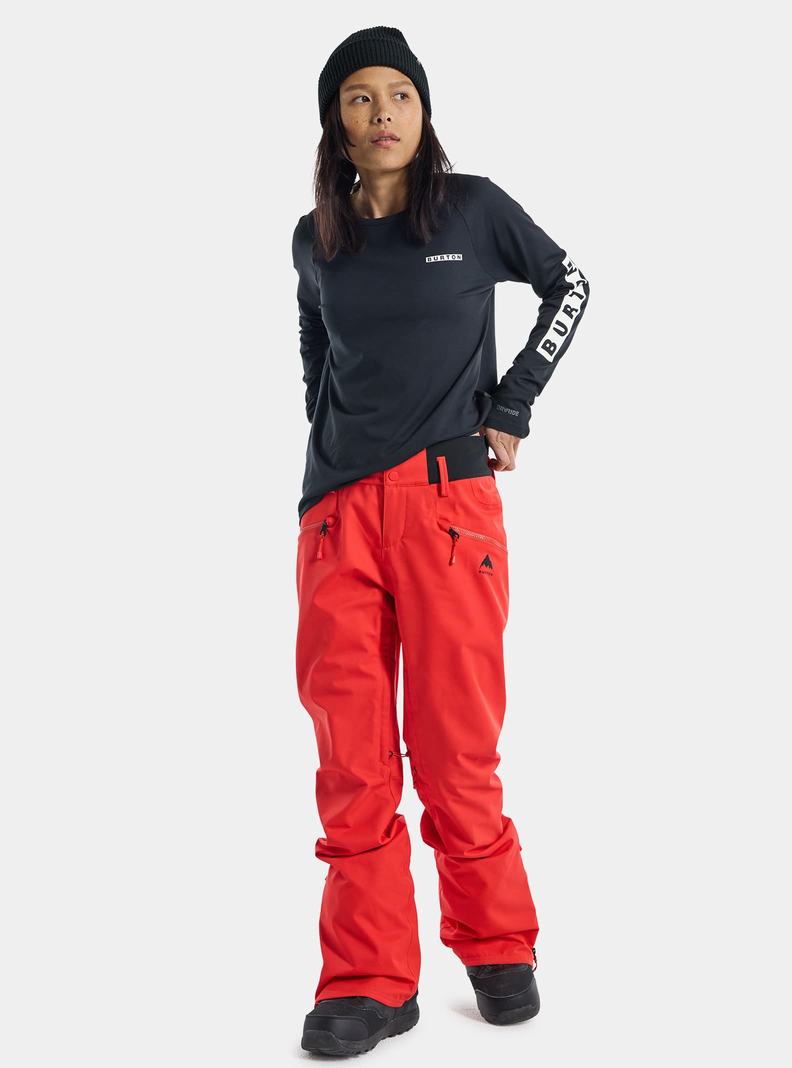 Pantalon Snowboard Burton Marcy High Rise Stretch  Rose Femme | RUI-1383555