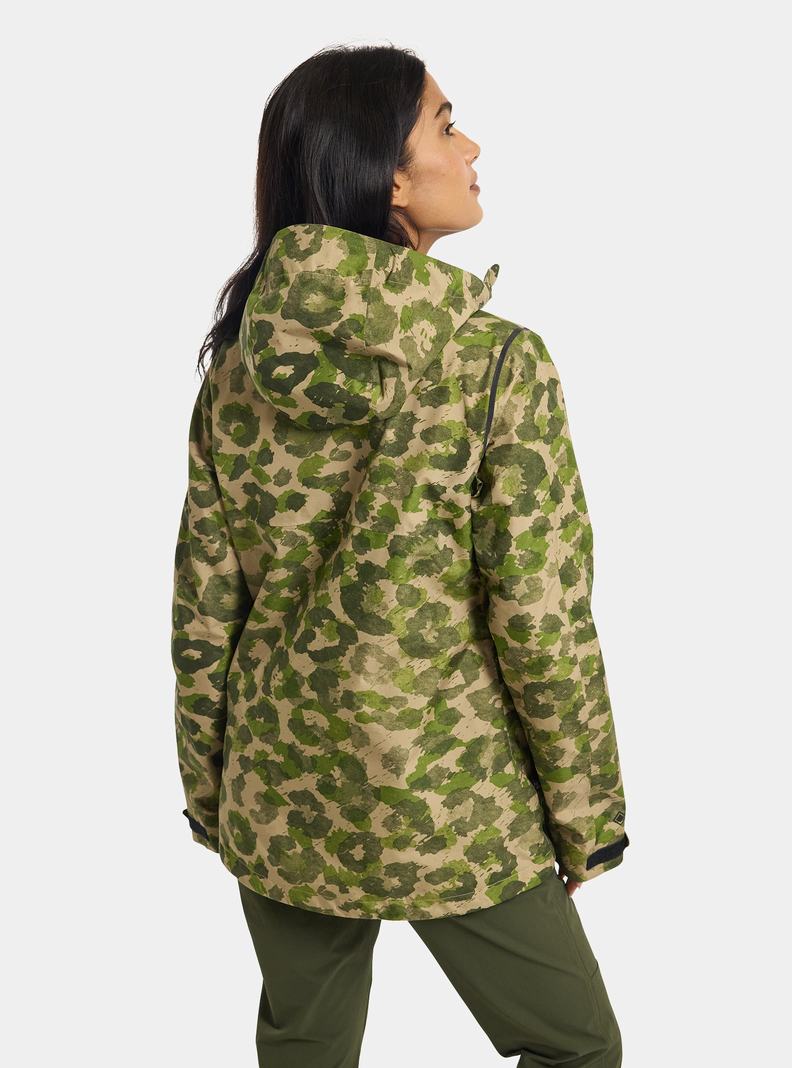 Veste Snowboard Burton Multipath GORE-TEX 2L  Vert Camouflage Femme | YCP-2344529