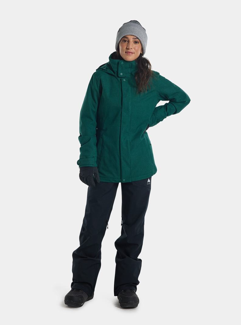 Veste Snowboard Burton Jet Set 2L  Marron Femme | XBA-1705025