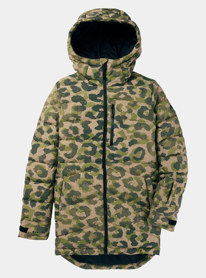 Veste Snowboard Burton Loyil Down  Vert Camouflage Femme | YVP-1727441