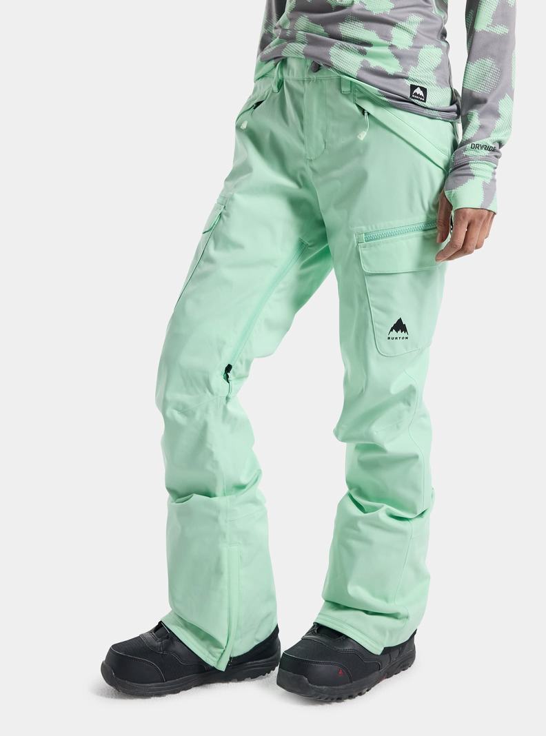 Pantalon Snowboard Burton Gloria Stretch 2L  Vert Femme | DTY-4099960