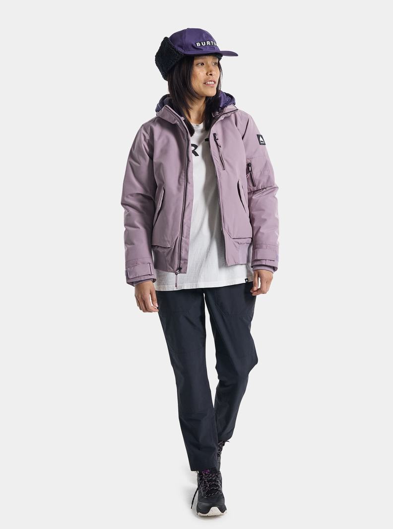 Veste Snowboard Burton Saxton Bomber  Lavande Femme | IIL-1724492