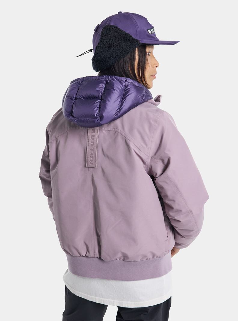 Veste Snowboard Burton Saxton Bomber  Lavande Femme | IIL-1724492