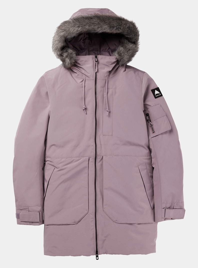 Veste Snowboard Burton Saxton Parka  Lavande Femme | PCV-6182396