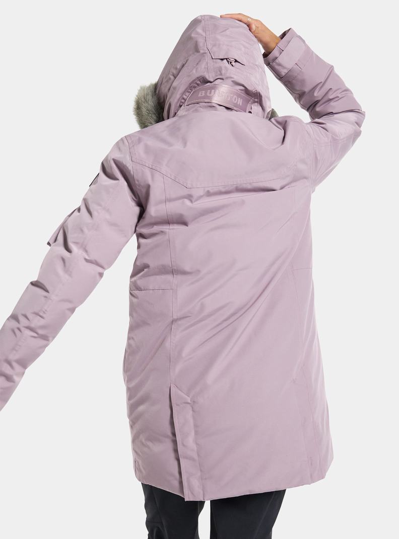 Veste Snowboard Burton Saxton Parka  Lavande Femme | PCV-6182396