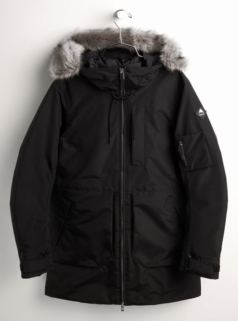 Veste Snowboard Burton Saxton Parka  Noir Femme | IYE-9418830