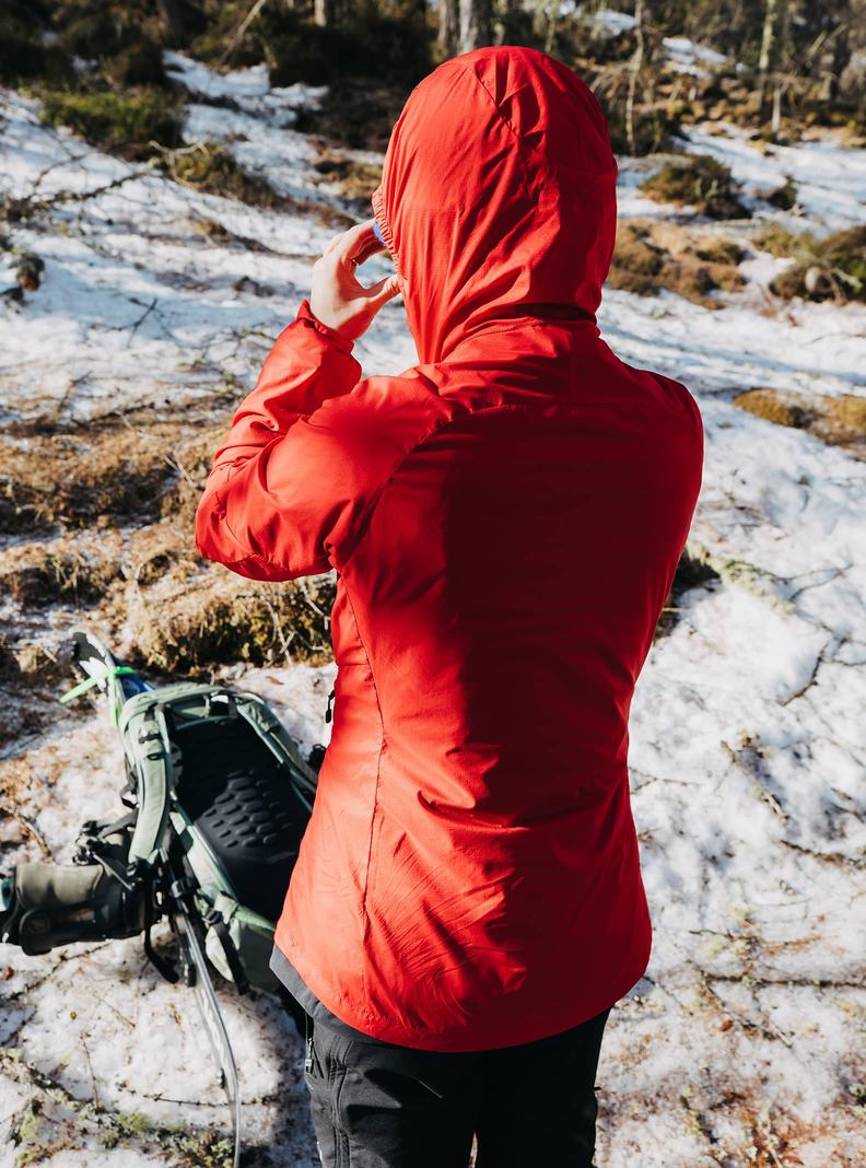 Veste Snowboard Burton [ak] Dispatcher Ultralight  Rouge Femme | SJA-2936884