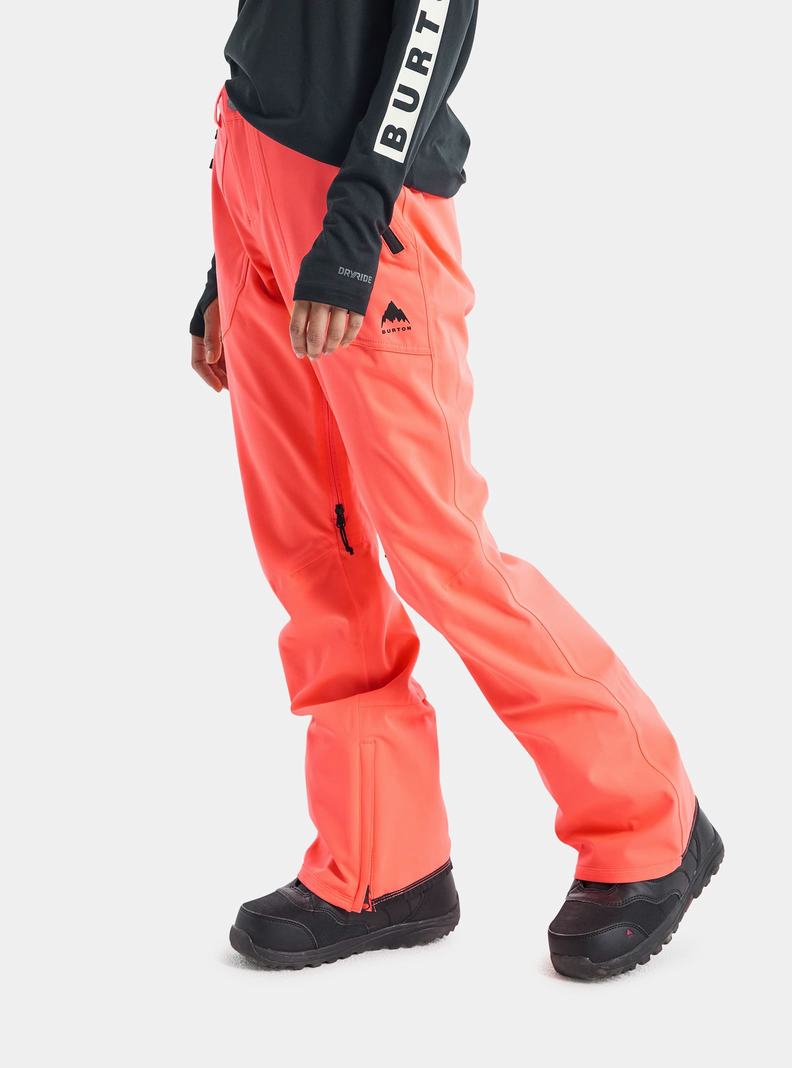 Pantalon Snowboard Burton Vida 2L  Orange Femme | TEW-9035506