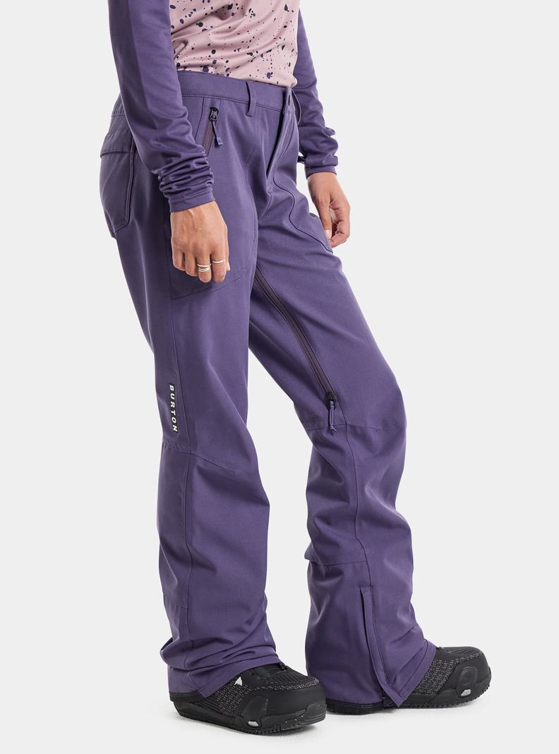 Pantalon Snowboard Burton Vida 2L  Violette Femme | FUU-8845248