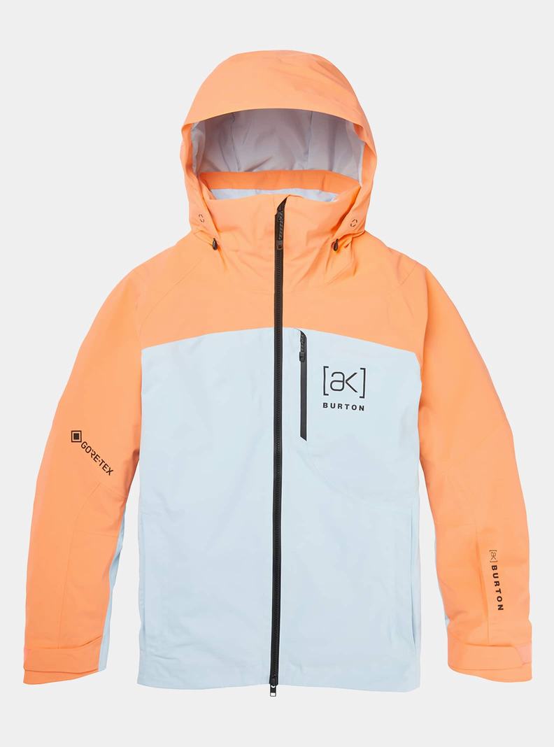 Veste Snowboard Burton [ak] Embark GORE?TEX 2L  Orange Bleu Femme | FUD-7898684