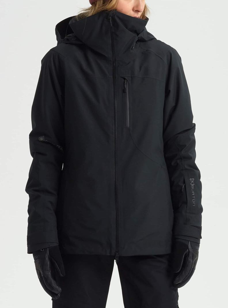 Veste Snowboard Burton [ak] Embark GORE?TEX 2L  Noir Femme | CZC-8133829