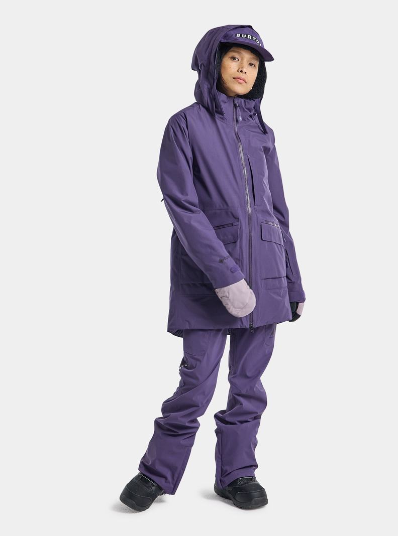 Veste Snowboard Burton Treeline GORE-TEX 2L  Violette Femme | NYJ-2114367