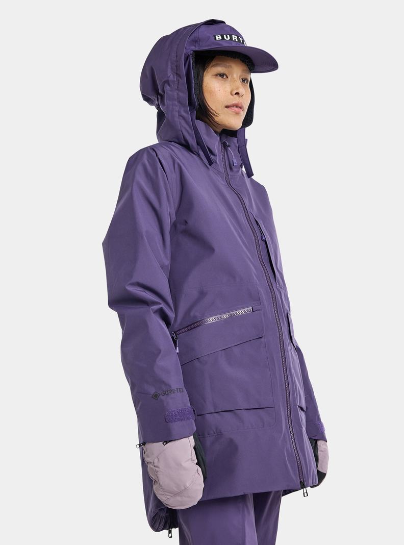 Veste Snowboard Burton Treeline GORE-TEX 2L  Violette Femme | NYJ-2114367