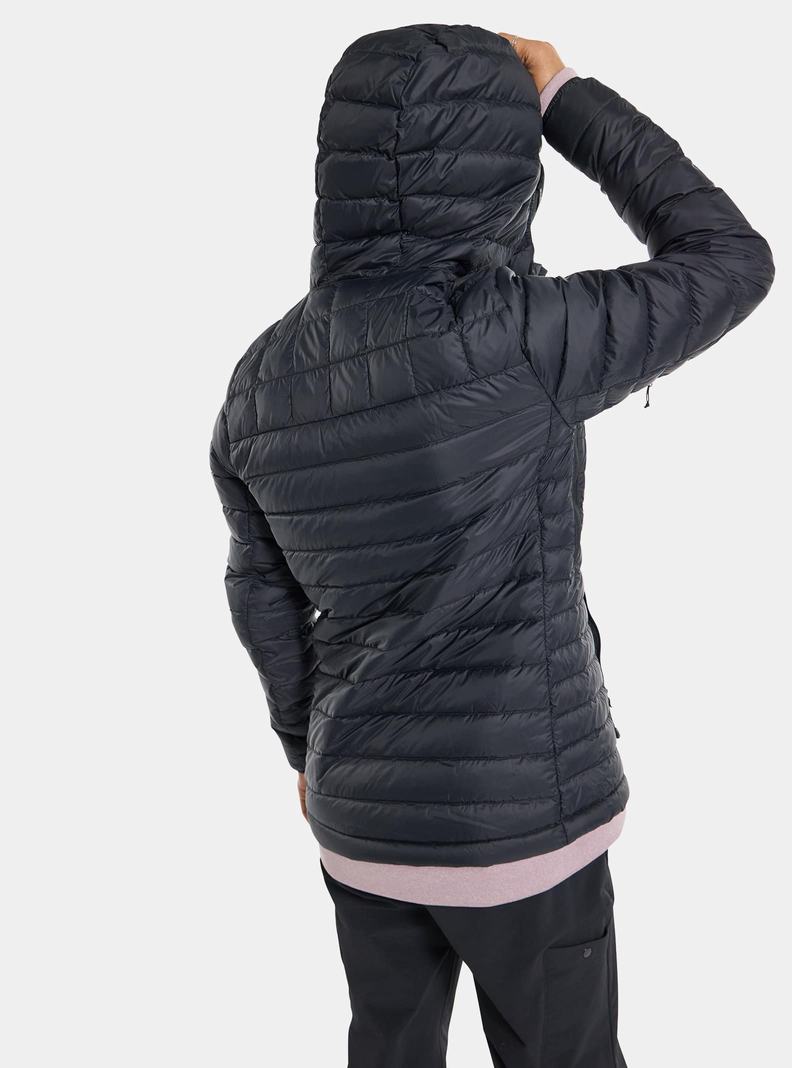 Veste Snowboard Burton Mid-Heat Encapuchonné Down Insulated  Noir Femme | AOM-7742619