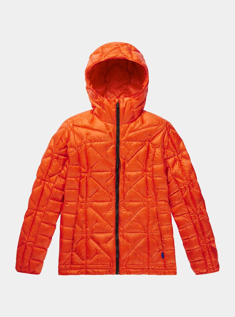 Veste Snowboard Burton [ak] Baker Down Encapuchonné  Orange Femme | ULF-9606628