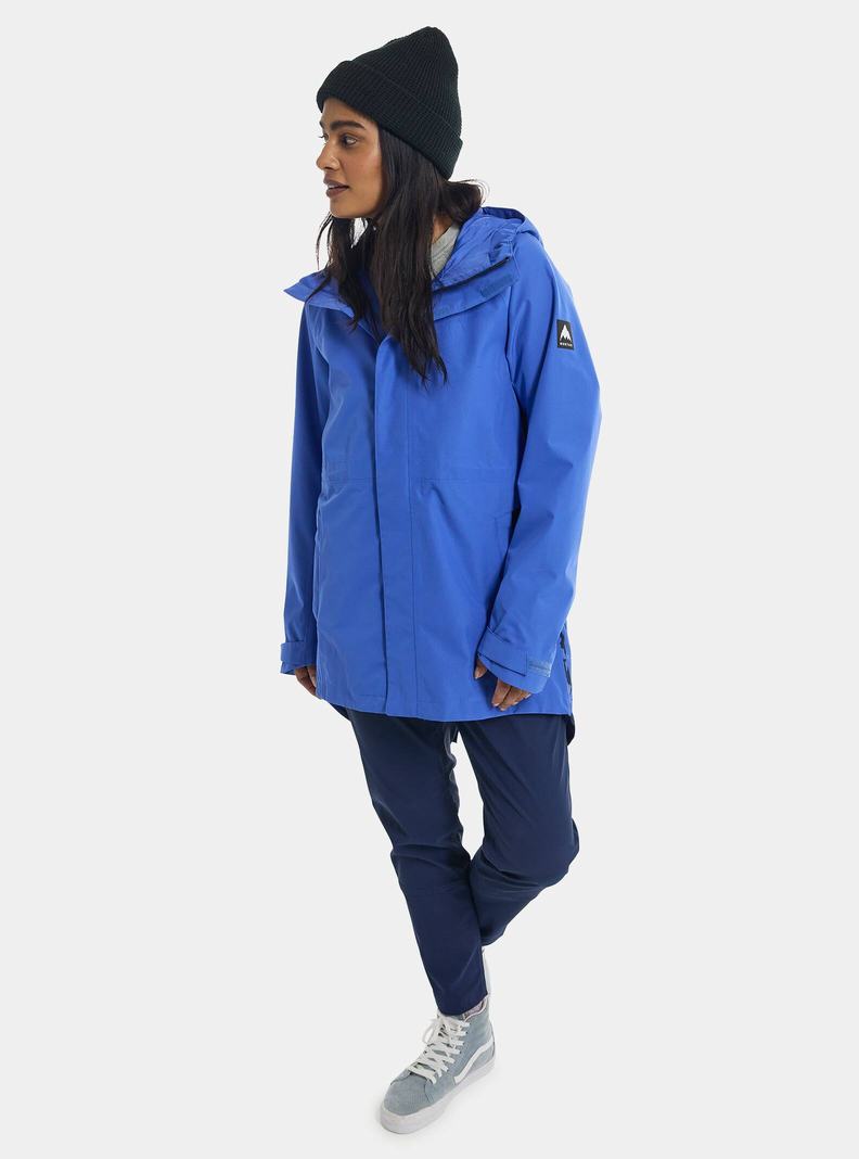 Veste Snowboard Burton Veridry 2L Rain  Bleu Femme | SDN-2376638