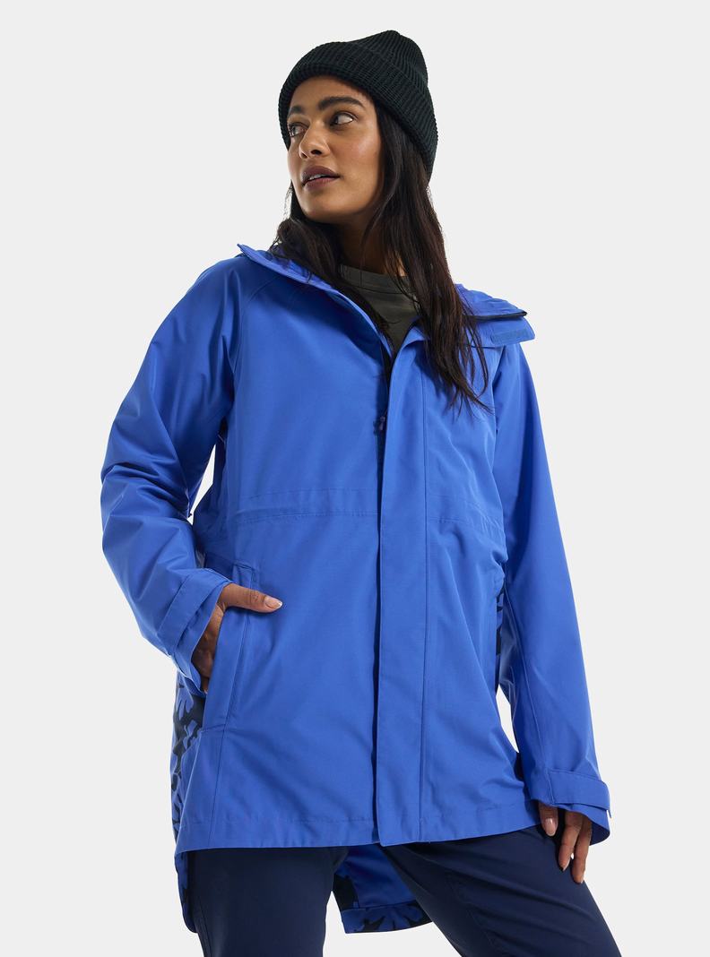 Veste Snowboard Burton Veridry 2L Rain  Bleu Femme | SDN-2376638