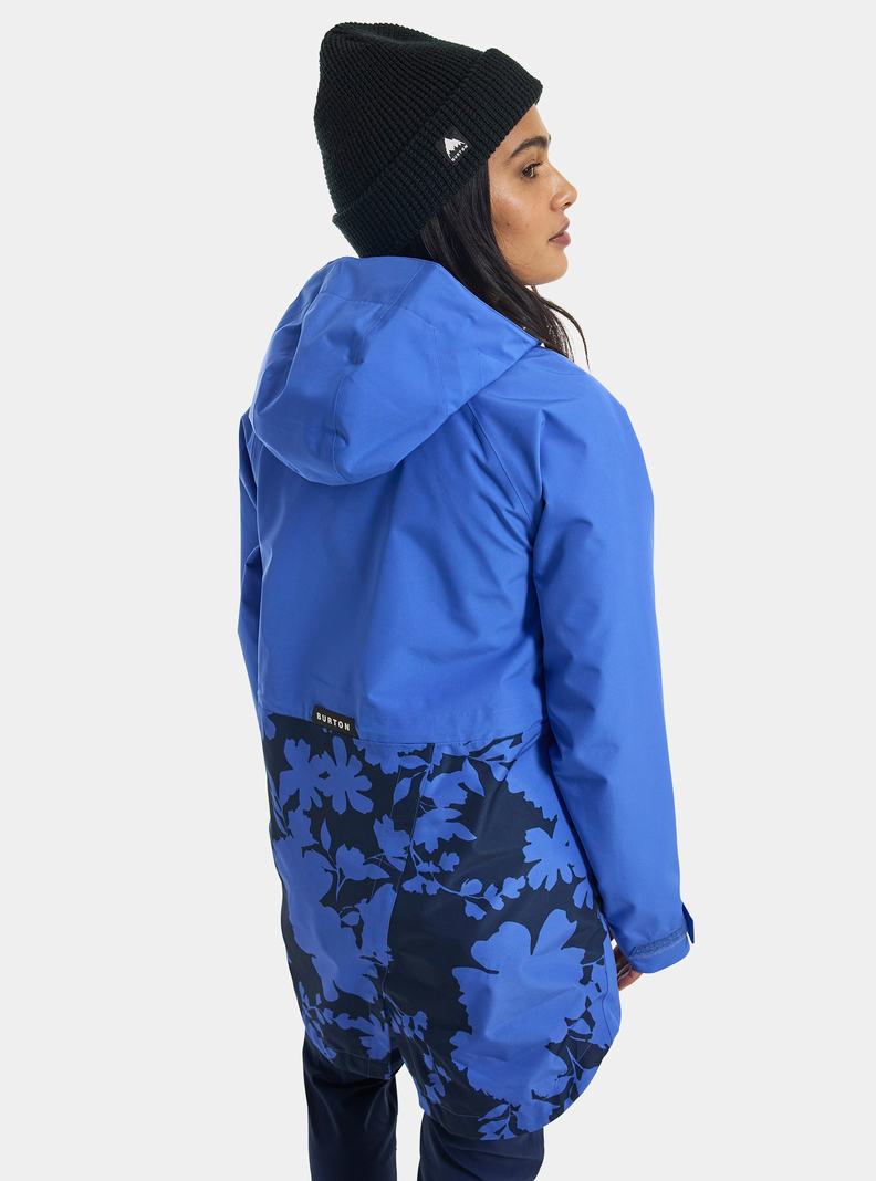 Veste Snowboard Burton Veridry 2L Rain  Bleu Femme | SDN-2376638