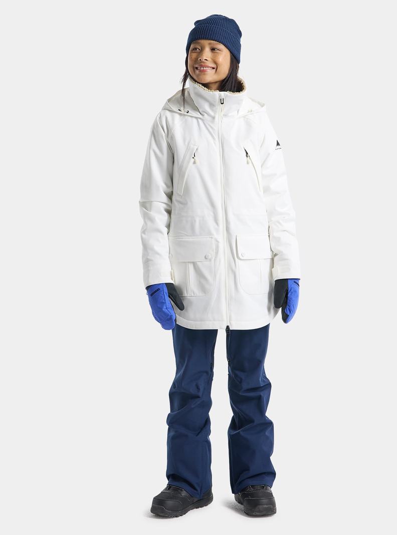 Veste Snowboard Burton Prowess  Blanche Femme | YJM-6915659