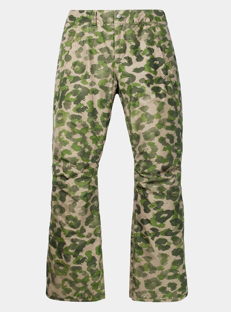 Pantalon Snowboard Burton Powline GORE-TEX 2L Insulated  Vert Camouflage Femme | VNB-8260516