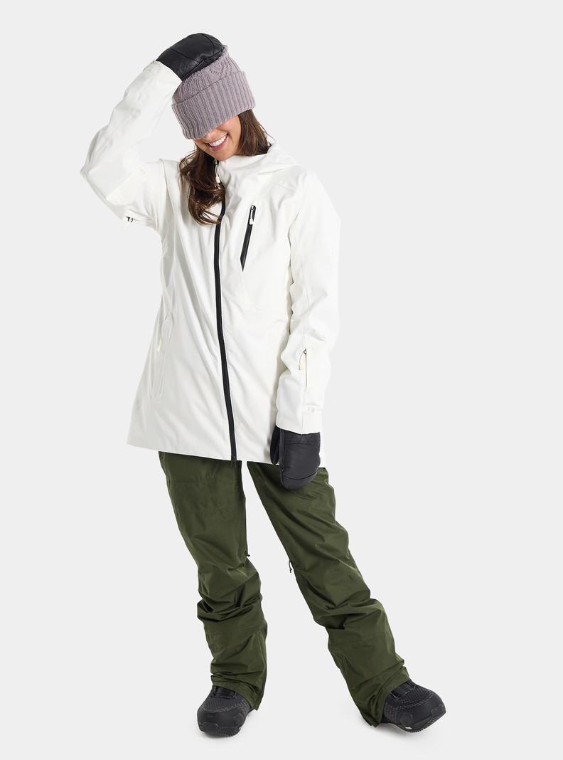 Veste Snowboard Burton Pyne 2L  Blanche Femme | RKD-5966738