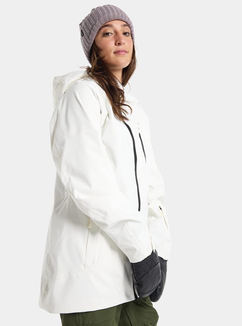 Veste Snowboard Burton Pyne 2L  Blanche Femme | RKD-5966738