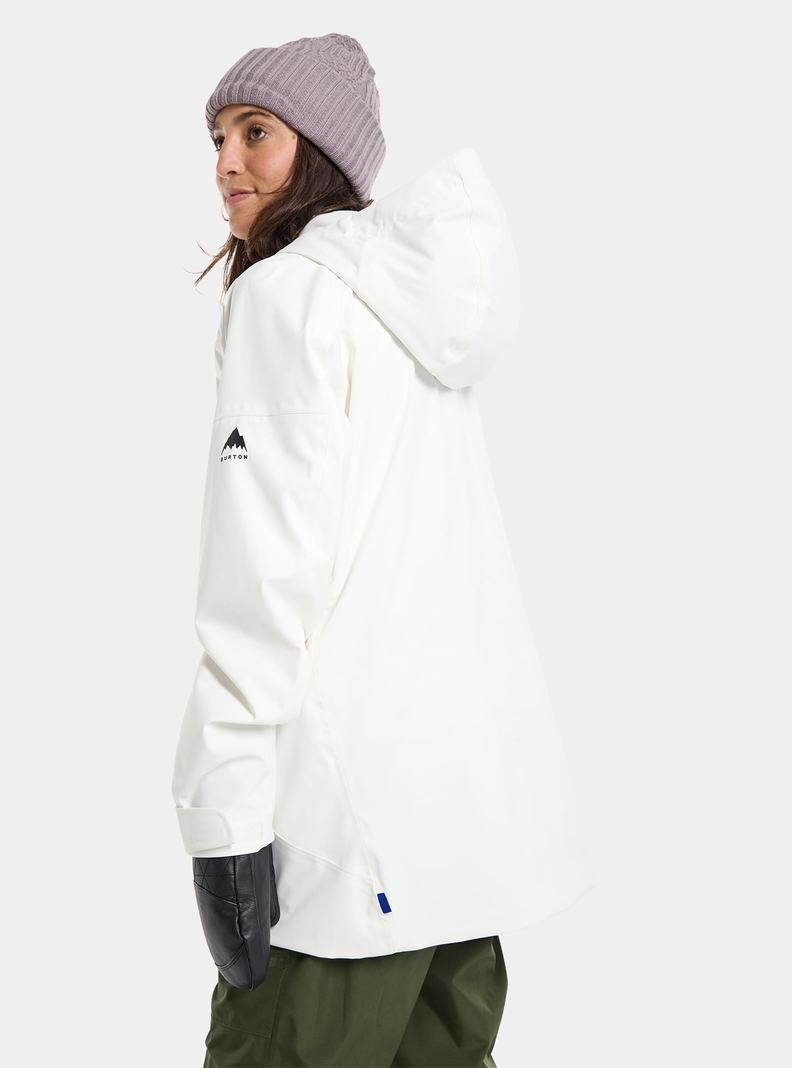 Veste Snowboard Burton Pyne 2L  Blanche Femme | RKD-5966738