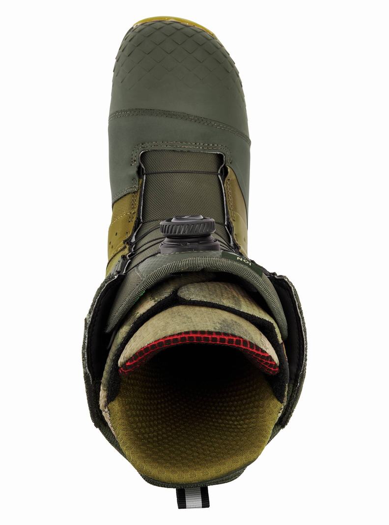 Boots Snowboard Burton Ion BOA  Vert Olive Homme | BSU-9659511