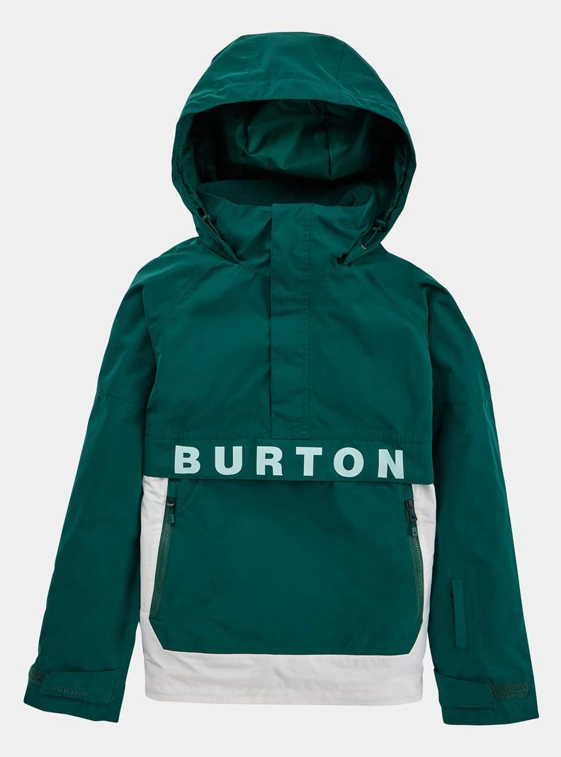 Veste Snowboard Burton Frostner 2L Anorak  Marron Blanche Femme | UWE-3543539