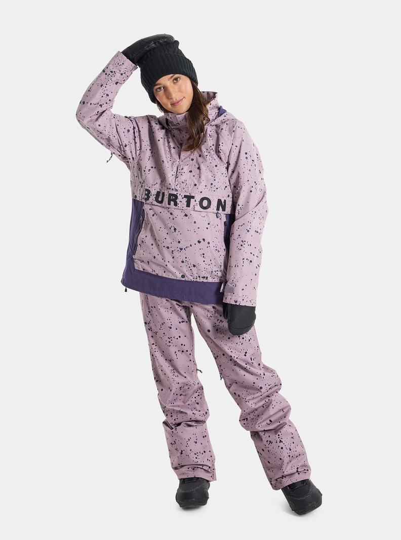 Veste Snowboard Burton Frostner 2L Anorak  Lavande Femme | BWX-7744373