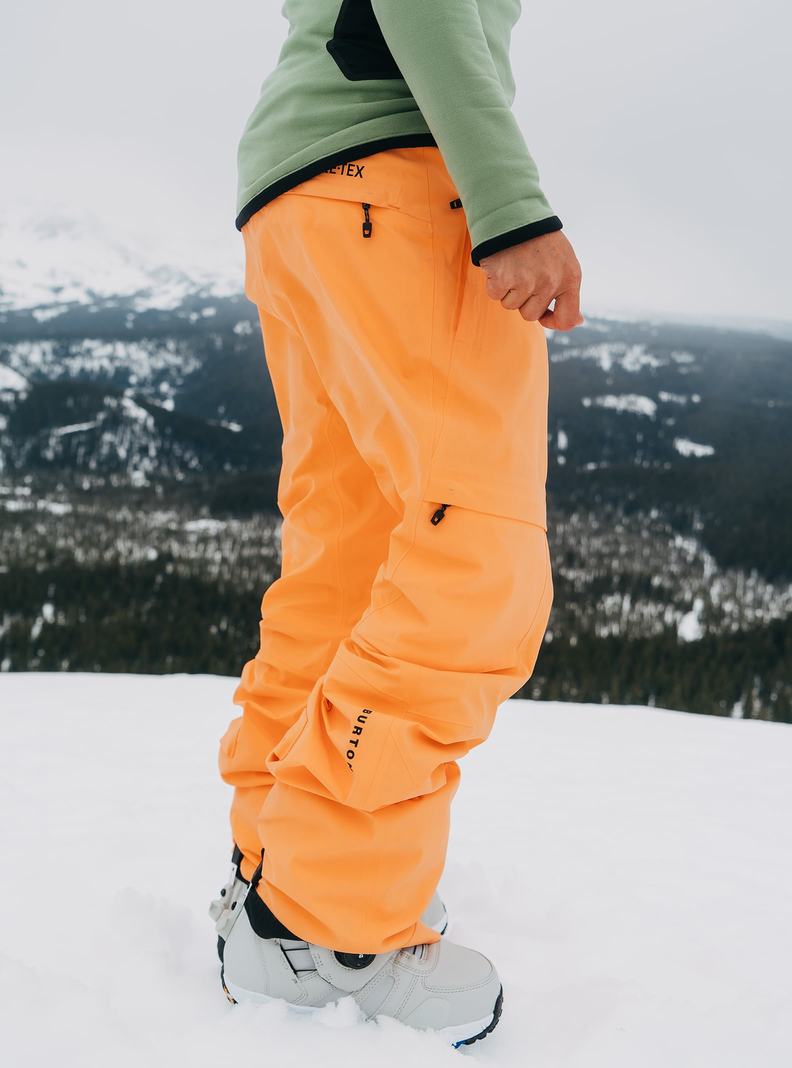 Pantalon Snowboard Burton [ak] Summit GORE-TEX 2L  Orange Femme | UDS-4696910