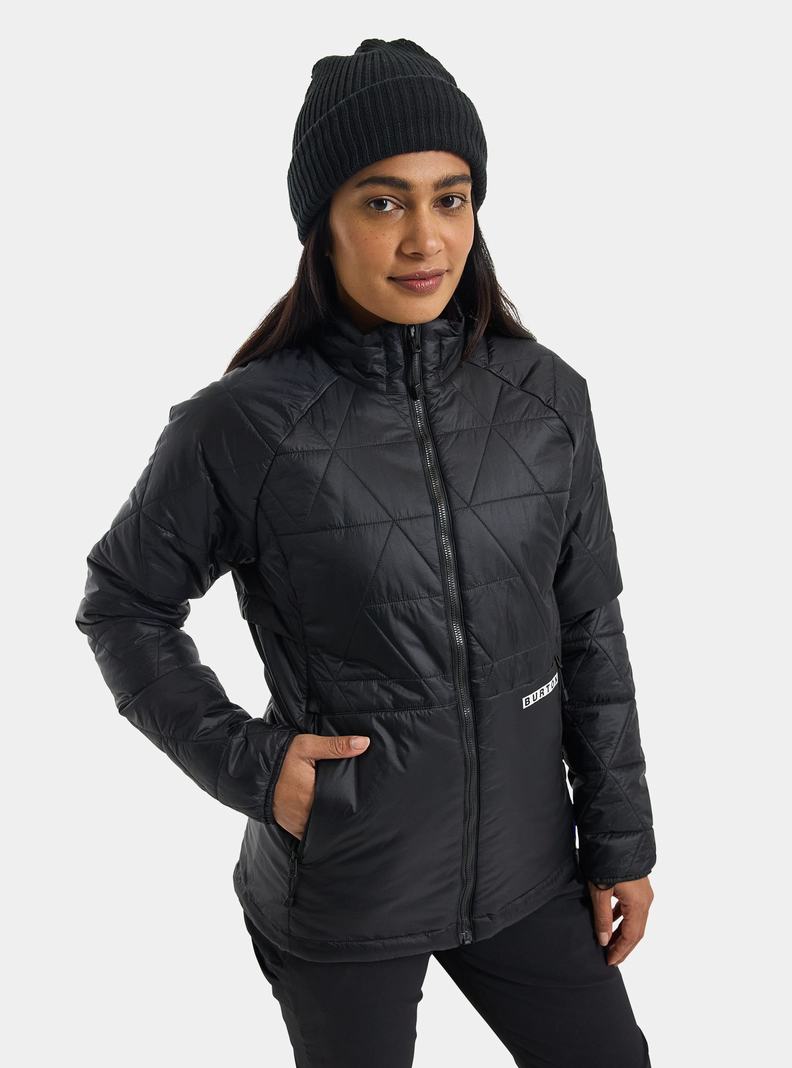 Veste Snowboard Burton Versatile Heat Synthétique  Noir Femme | LRD-2485280