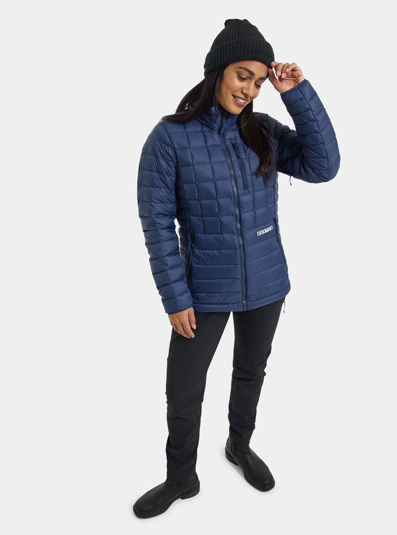 Veste Snowboard Burton Mid-Heat Insulated Down  Bleu Femme | OGT-1386280